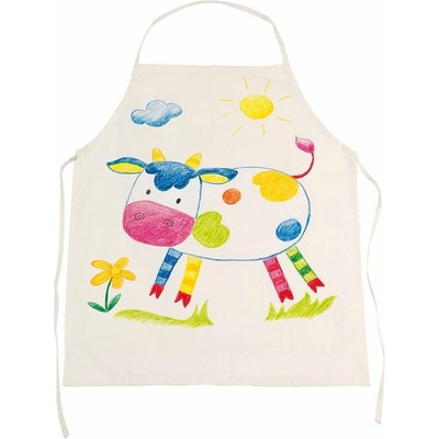 Ourbaby kuchyňka hand painting apron 31397-0 béžová