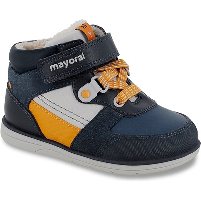 Mayoral Боти outdoor с косъм за бебе момче в тъмно синьо Майорал