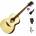 LÂG GUITARS T70A deluxe Standard SET Natural Satin Джъмбо китара