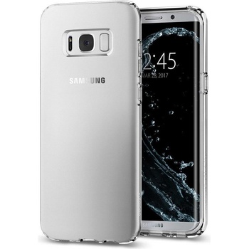 Spigen Противоударен Силиконов Калъф за SAMSUNG S8, SPIGEN Liquid Crystal Case, Прозрачен (565CS21612)