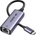 UGREEN USB-C with Ethernet Adapter 2.5Gb/s - адаптер USB-C към Ethernet за компютри с USB-C порт (тъмносив)