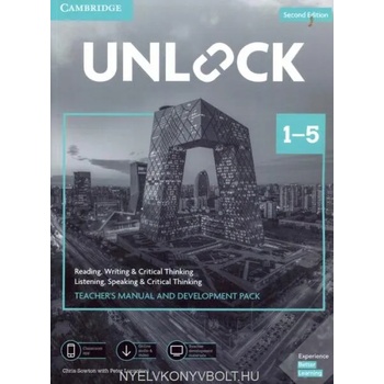 Image 1 of Unlock Levels 1-5 Teacher's Manual and Development Pack W/Downloadable Audio, Video and Worksheets: Reading, Writing & Critical Thinking and Listening