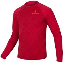 Endura tričko s dlouhým rukávem One Clan Raglan Rust red