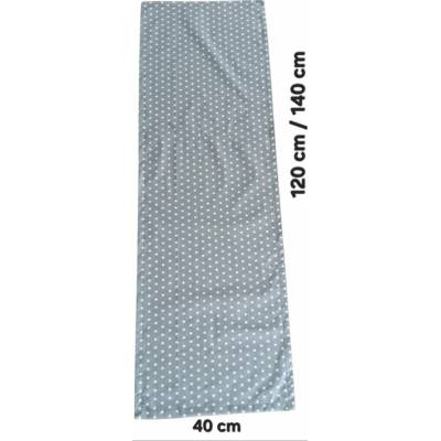 LKV Lomnice Vánoční set: Běhoun + 4 ks prostírání hvězdičky 40 x 140 cm