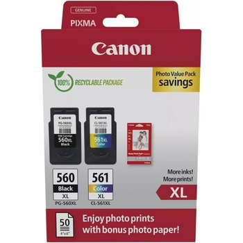 Canon PG-560 XL + CL-561 XL Photo Value Pack (3712C008)
