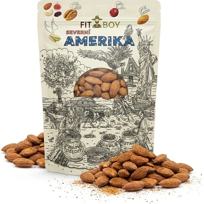FITBOY Mandle údené 500 g