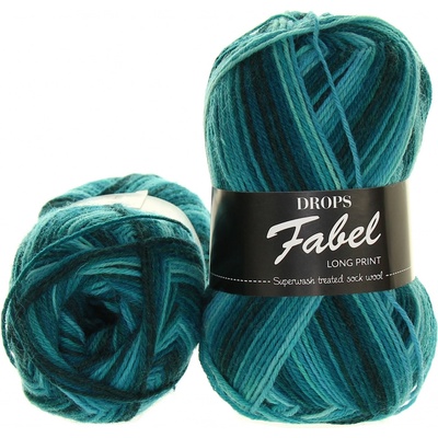 Drops Fabel long print 918