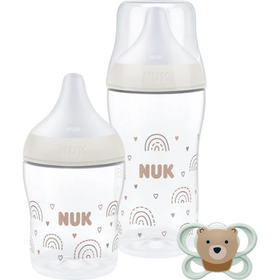 Nuk Perfect Match Rainbow подаръчен комплект за бебета 0-3+ m