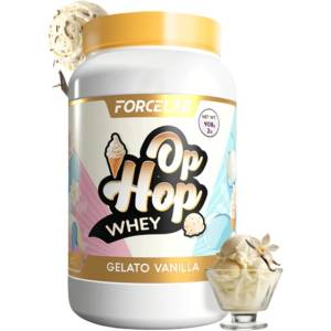 Forcelab Op Hop Whey WPC [908 грама] Ванилов сладолед