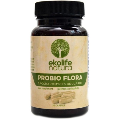 Ekolife Natura Probio Flora Sacharomyces Boulardi 30 kapslí