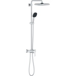 GROHE Vitalio Comfort - Душ система със смесител, 25x25 cm, 2 струи, хром 26985001 (26985001)