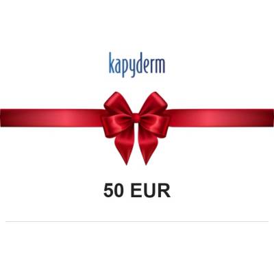 Kapyderm Darčeková poukážka (elektronická) 50 eur
