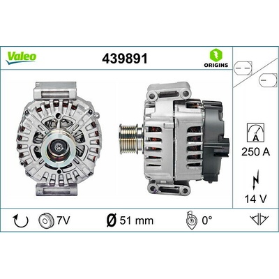 Alternátor VALEO 439891