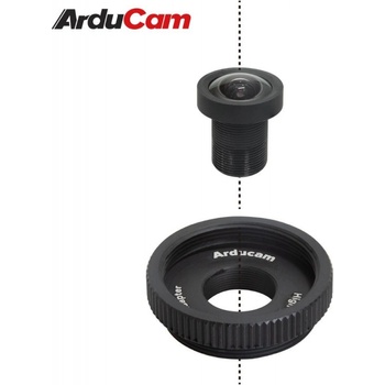 Arducam 2,72 mm f/2.5 S s adaptérom C/CS