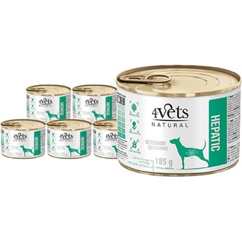 4Vets Dog Hepatic 6 x 185 g