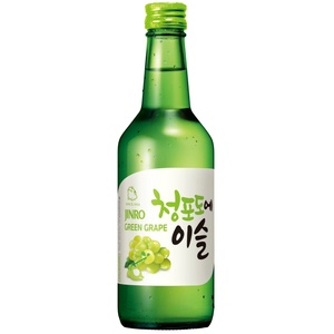 SOJU Jinro Корейска напитка Soju Green Grape Грозде 350 мл