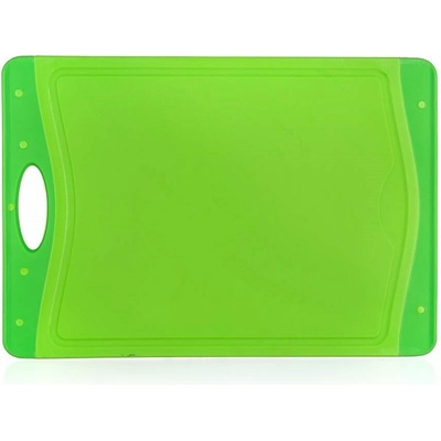 BANQUET Prkénko krájecí plastové DUO green 37 x 25,5 cm