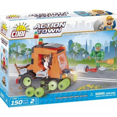 Cobi 1782 Action Town Úklidové vozidlo