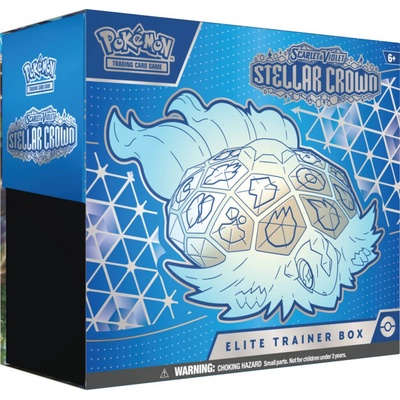 Pokémon TCG Stellar Crown Elite Trainer Box – Zboží Dáma