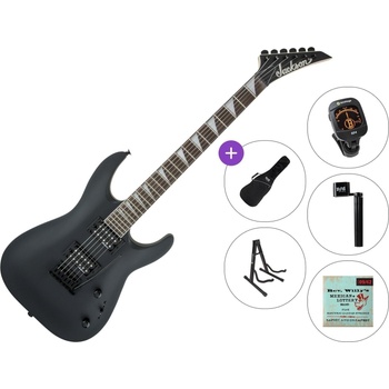 Jackson JS22 Dinky Arch Top AH Standard SET Satin Black Електрическа китара