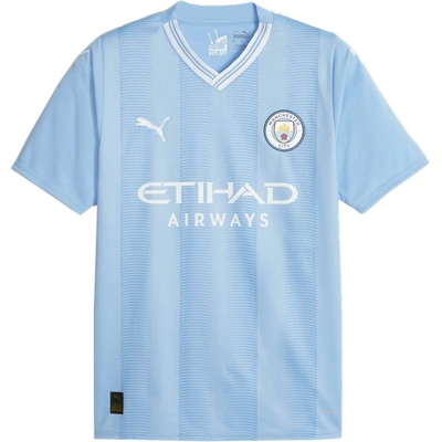 Puma pánsky futbalový dres MANCHESTER CITY FC HOME JERSEY svetlomodrá biela