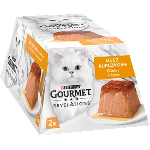 Gourmet Revelations Пилешко мус в каскада от сос 2x57g