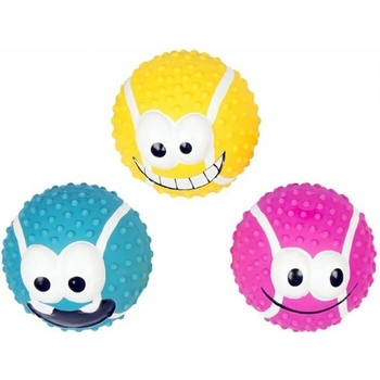 Duvo+ latex loptička Smiley mix 10 cm