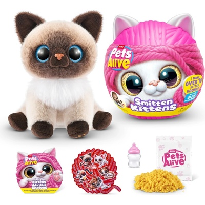 ZURU Pets Alive Smitten Kittens Mooloo Interaktivní Kočka