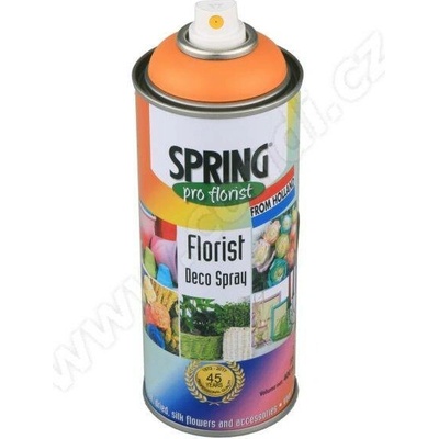 Spring Pro Florist Deco spray - 400 ml, oranžová 007