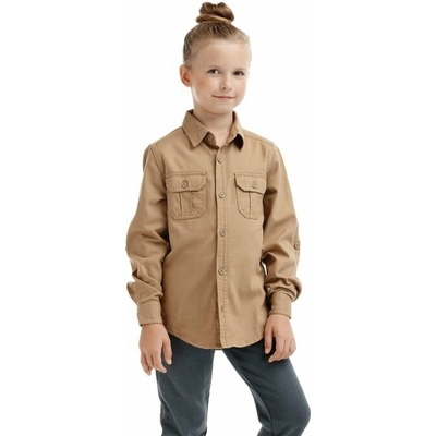 Bushman Malinalco dětská košile hnědá – Sleviste.cz