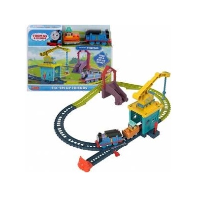 Mattel Train Fisher Price Carly And Sandys Track
