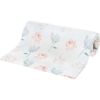 Bocioland Bambusová plena 75 x 75 květy boho
