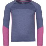 Trollkids Детска спортна тениска Trollkids Girl's Seiland Longsleeve Sport shirt - Violet Blue / Mallow Pink - размер 128 (EU) (704-4648-0316)