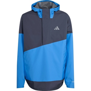 adidas Terrex Детско водоустойчиво яке adidas Terrex Kid's XPL 2.5L Anorak Waterproof jacket - Ray Blue / Legend Ink - размер 170 (EU) (703-6889-0316)