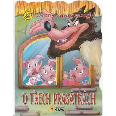 O třech prasátkách - První čtení s velkými písmenky
