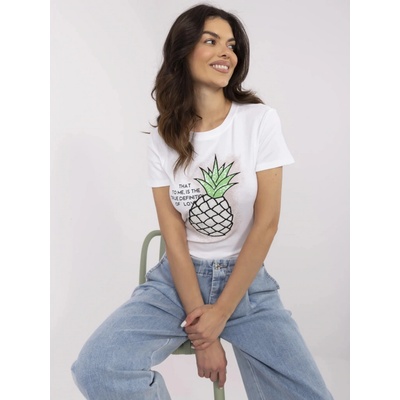 JEAN LOUIS FRANCOISE Tričko NM-TS-R61673.01P Smetanová