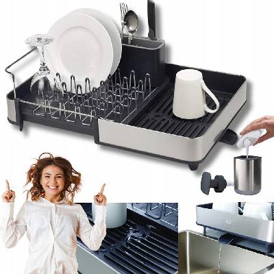 Joseph Joseph, Sada ke dřezu Rethink Your Sink 85189 | šedá