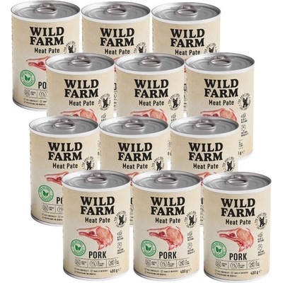 Wild Farm Pate Pork 12 x 400 g