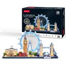 CubicFun 3D puzzle svítící Londýn 186 ks