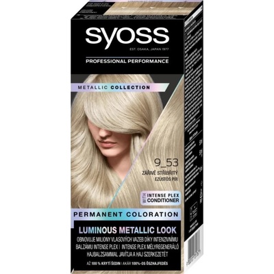 Syoss barva na vlasy 9-53 zářivě stříbřitý 50 ml
