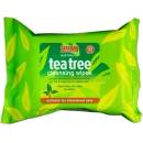 Beauty Formulas Tea tree čistiace obrúsky na tvár 30 ks