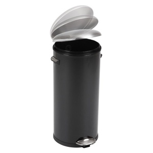 EKO-Europe EKO Кош за отпадъци с педал BELLE DELUXE- 30 литра - черен (EKO 921730 - Black) - luxdom