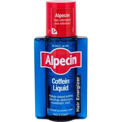 Alpecin Caffeine Liquid Hair Energizer тоник против наследствен косопад 200 ml за мъже