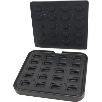 Maxima Forma na tartaletky obdĺžnik 64x41 / 45x22 mm