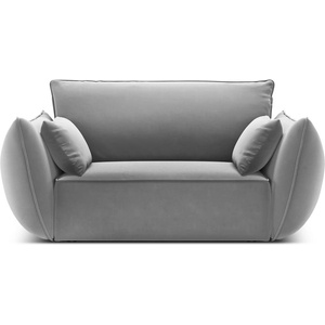 Mazzini Sofas Светлосиво кадифено кресло Vanda - Mazzini Sofas (MAZ_ARM_51_F1_VANDA5)