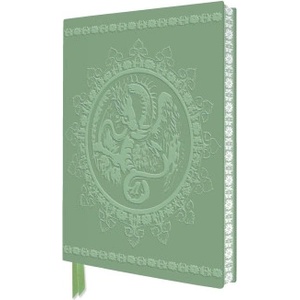 Flame Tree Publishing Royal Pavilion, Brighton: Entrance Hall Green Dragon Artisan Art Notebook (Flame Tree Journals) | Flame Tree Publishing
