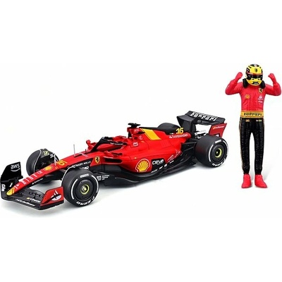 Bburago FORMULA RACING F1 Ferrari Scuderia SF-24 2024 16 Charles Leclerc 1:18
