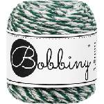 Bobbiny 3PLY Macramé Rope 1, 5 mm 35 m Holiday Silver юта (TD-E064)