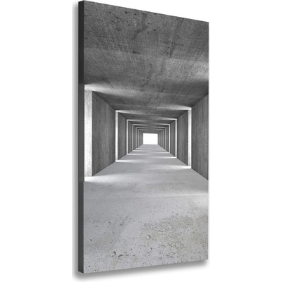 Vertikálny foto-obraz canvas na ráme Betónový tunel 50x100 cm
