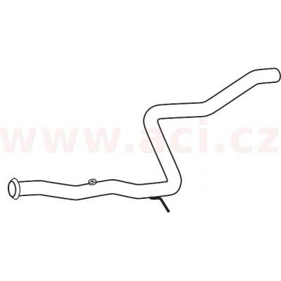 Střední roura výfuku FENNO/IMASAF ACI V P17078